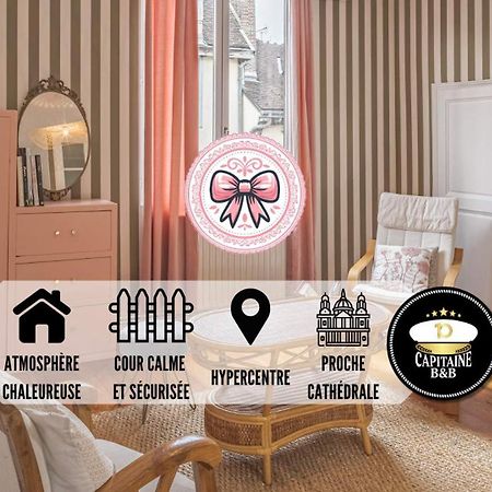 L'Ecrin De Charme Lägenhet Troyes Exteriör bild